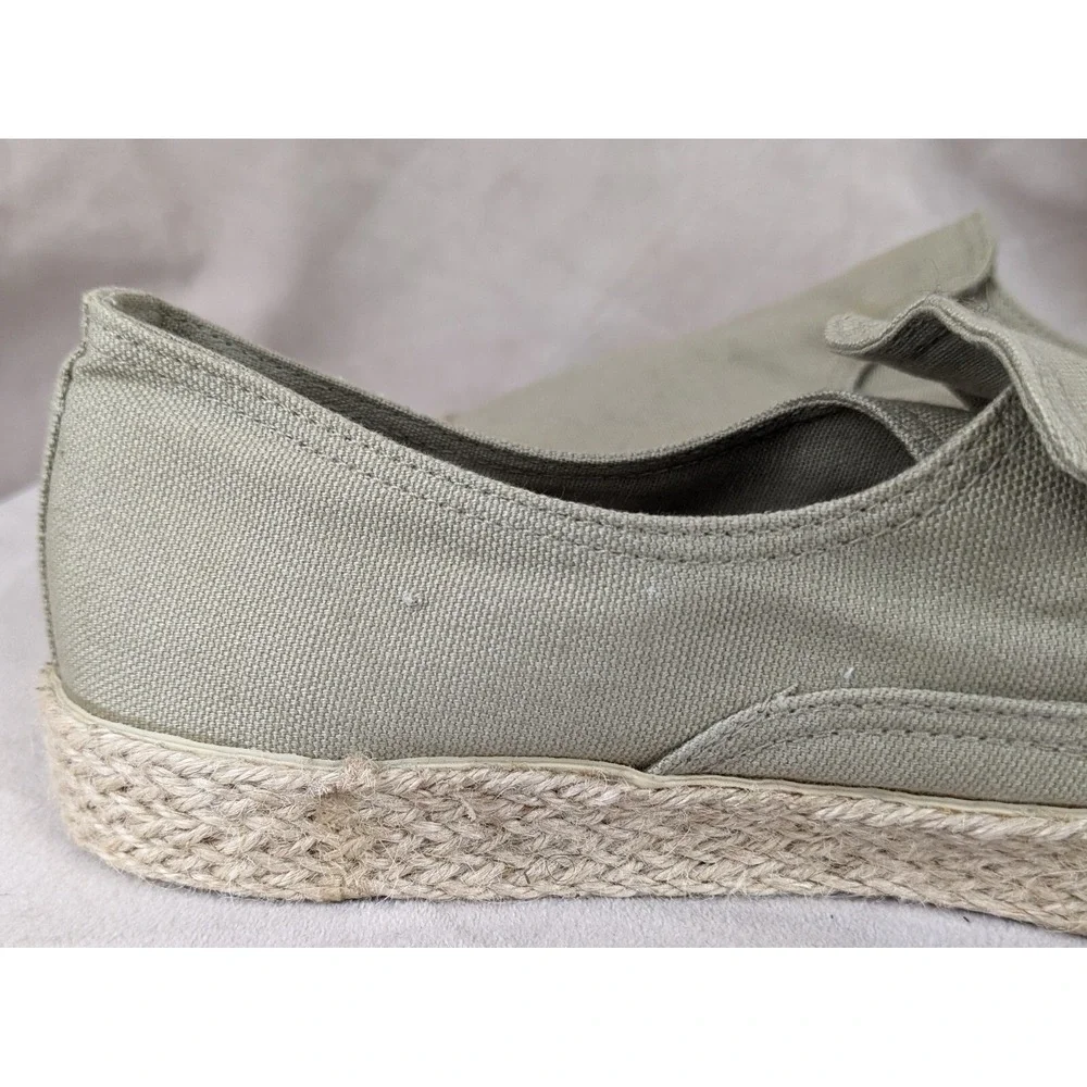 3768 10.5 270/95 Slip‎ On Hemp Wrapped Espadrilles Beige Hawaiian Boat Beach Bum